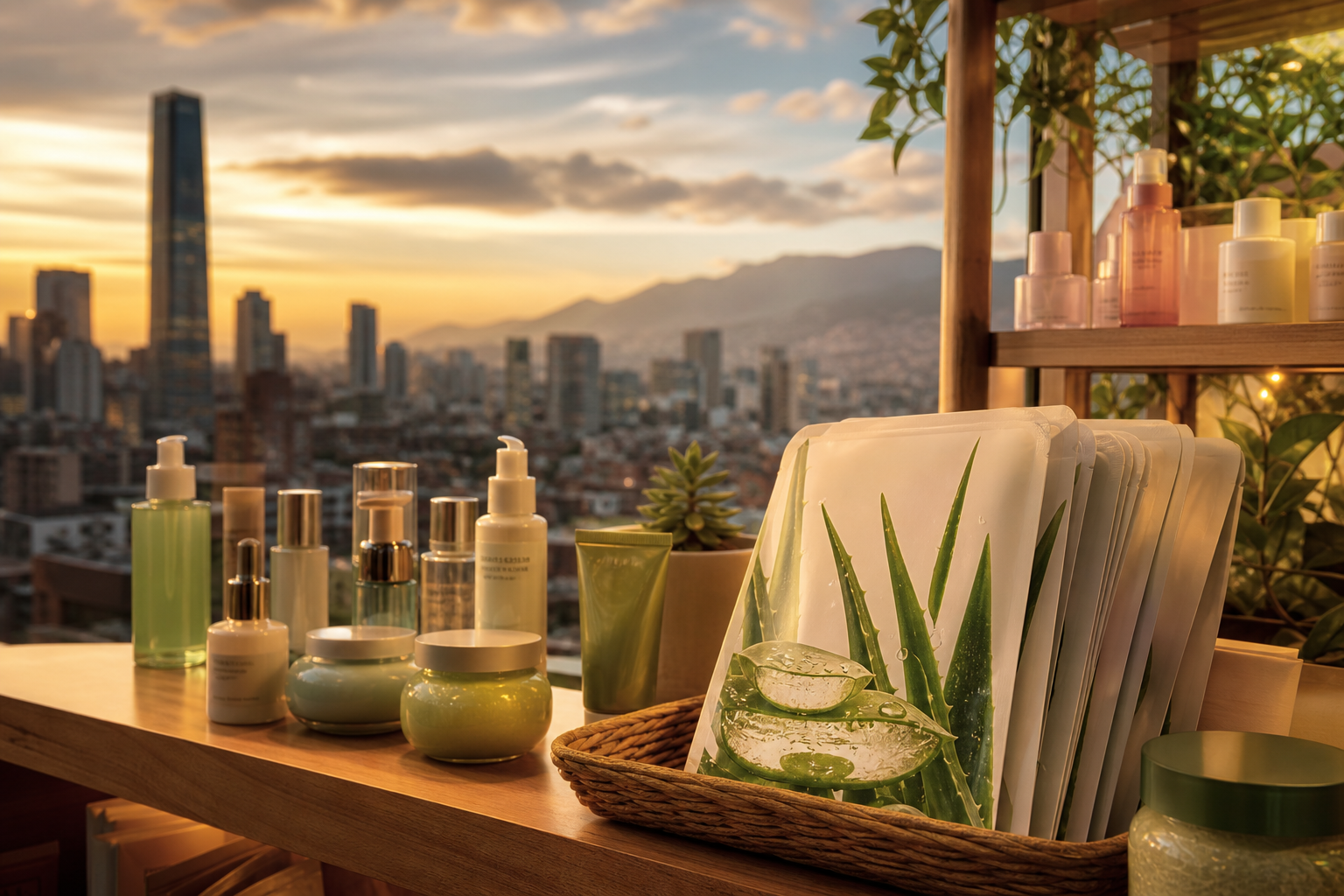 Productos de K-beauty disponibles en boutique de Bogotá